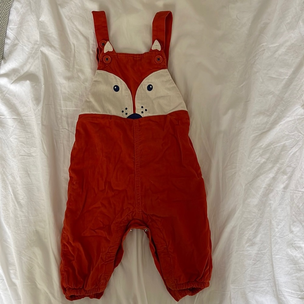 Baby Boden 3-6 month corduroy overalls
